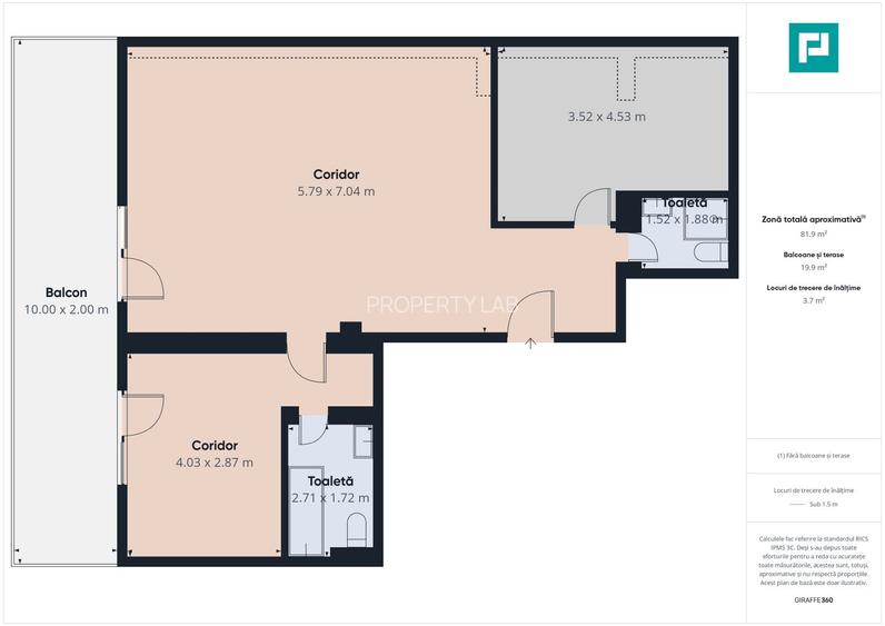 Apartament 3 camere , 2 băi , zona Freidorf - 15