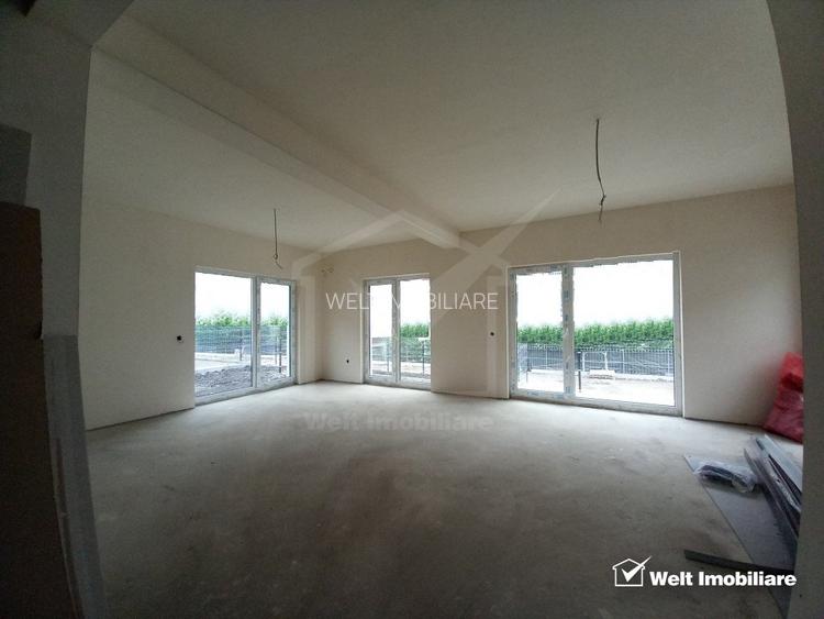 Duplex in complex, semifinisat, Chinteni, 4 dormitoare, 3 bai - 2