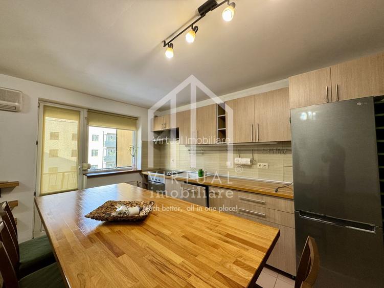 Apartament cu 3 camere, 83mp utili, balcon 5mp, mobilat, Hipodrom IV - 3