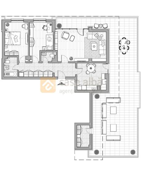 Ultracentral - 3 camere finisat integral, imobil nou 2025, smart home - 5