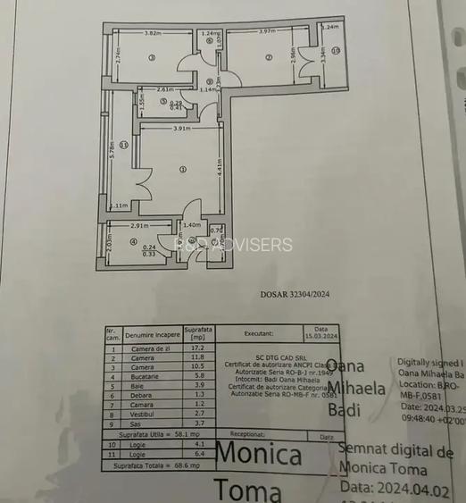 Apartament 3 camere decomandat Titan Nicolae Teclu Metrou - 2