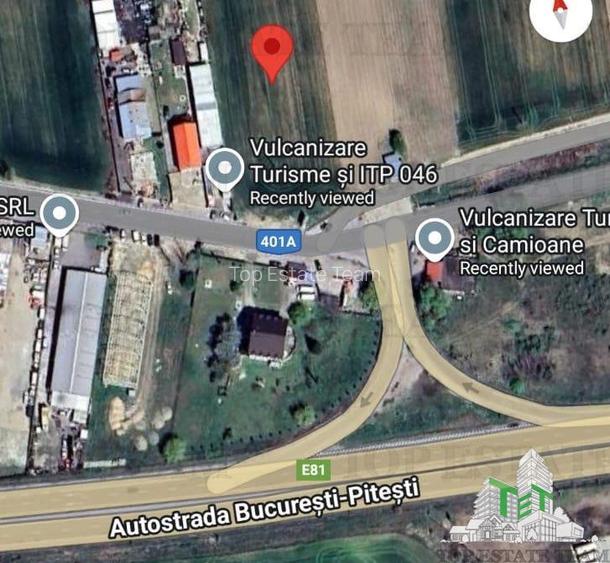 Teren comercial 7169mp la baza nod km35 pe A1 - 2