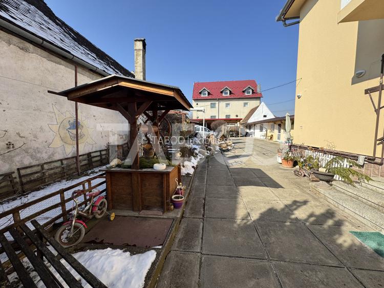 Casa individuala + apartament 2 fronturi teren 584 mp Turnisor Sibiu - 21