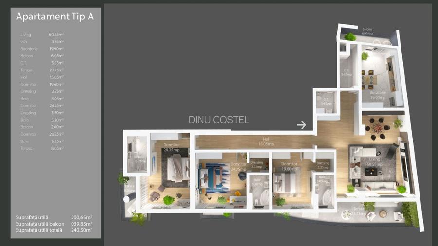 Apartament exclusivist 4 camere – Șos. Nordului | Vedere Herăstrău  - 2