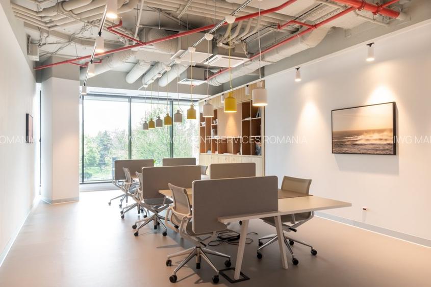 Birouri ce pot fi personalizate pentru 10 persoane în Spaces Campus 6 - 2