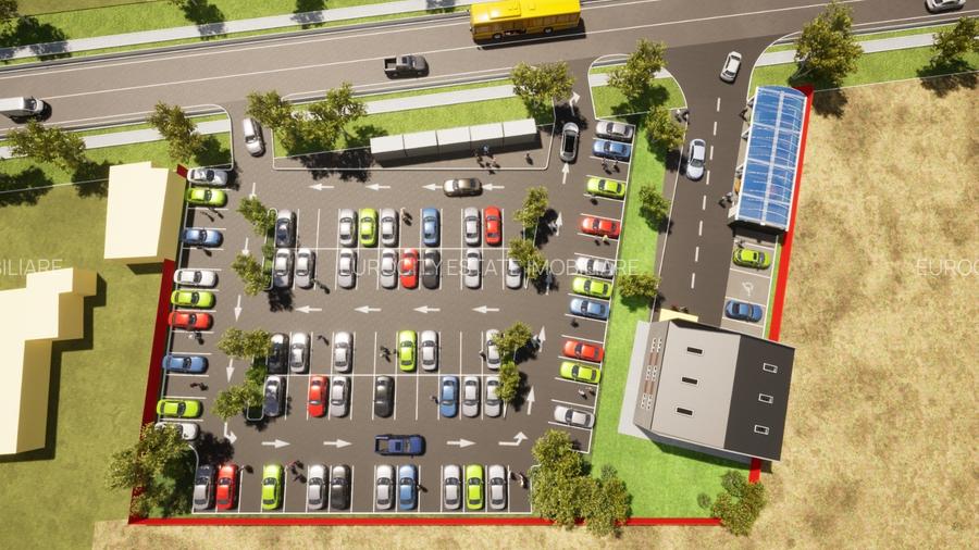 Teren cu PUZ aprobat pt spalatorie auto si hale - 2