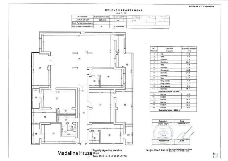PENTHOUSE PANORAMIC – Etaj 9 | 4 Dormitoare | 5 Băi | Living 103 mp - 9