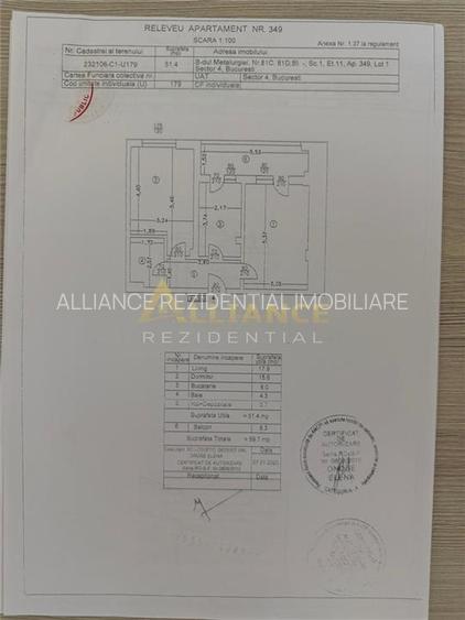 Metalurgiei 2 camere cu boxa si 2 parcari gata de mutare - 21