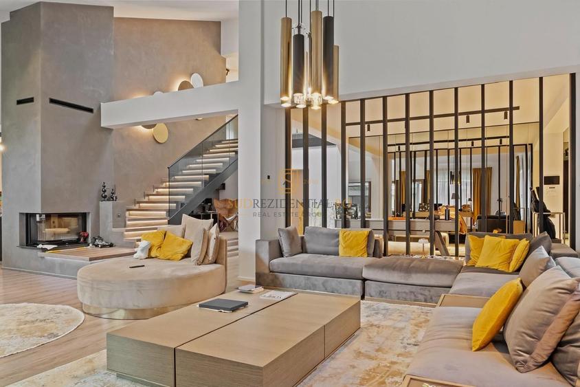 Vila premium 6 camere, ultrafinisata, cu piscină|Pipera-Iancu Nicolae