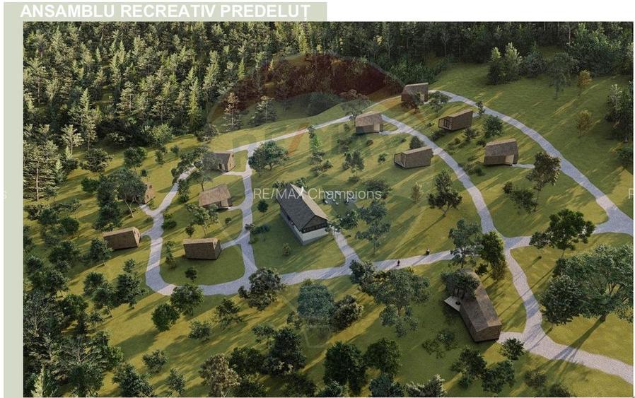 16 E+TVA/mp: Teren Bran Predelut 24253 mp intravilan proiect turistic - 6