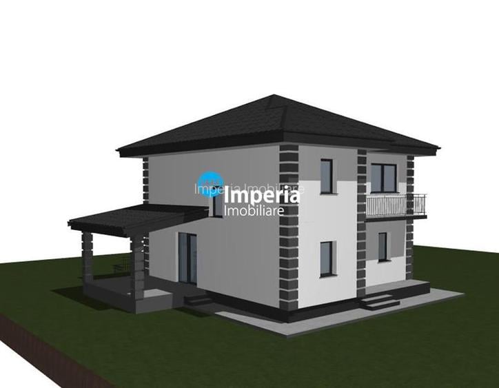 Vila P+E 120 mp, beci,  400 teren, 5 drumuri, Valea Adanca - 3