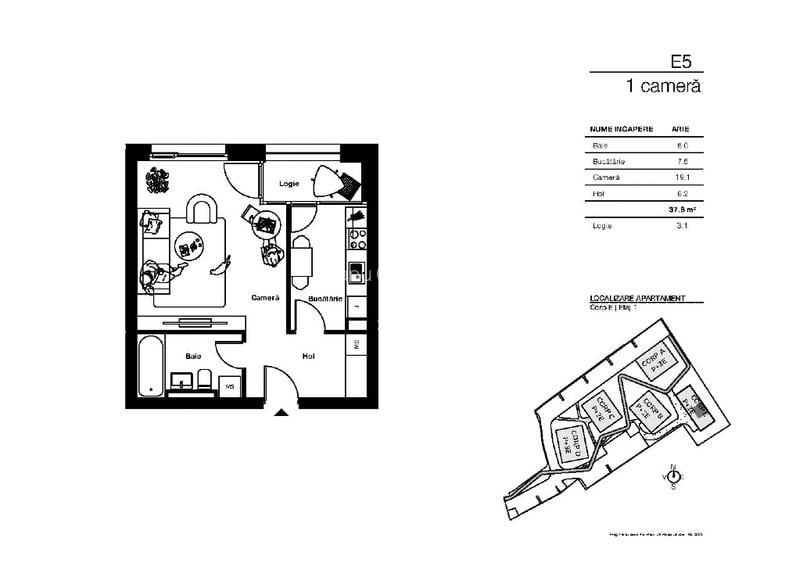 Apartament cu 1 camera-ideal pentru investitie, in Timisoara - 11