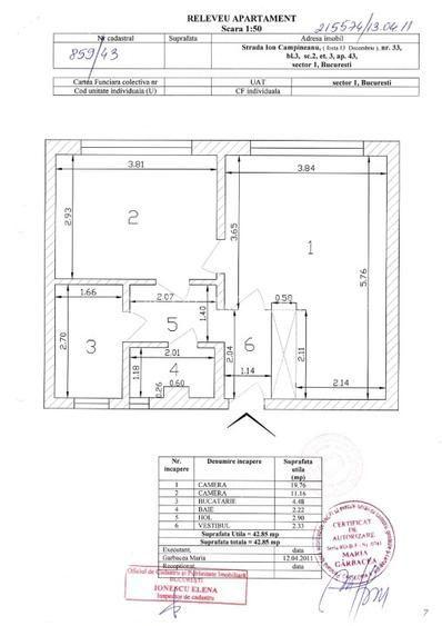 Apartament 2 camere de vânzare  |  Decomandat | Mobilat | Vedere Superbă - 11