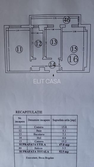 Apartament 2 camere decomandat, etajul 2/8, zona  Cug - 9