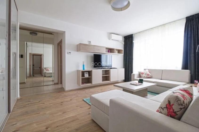 Apartament de 2 camere, 51 mp, parcare, centrala, Greenfield Baneasa  - 7