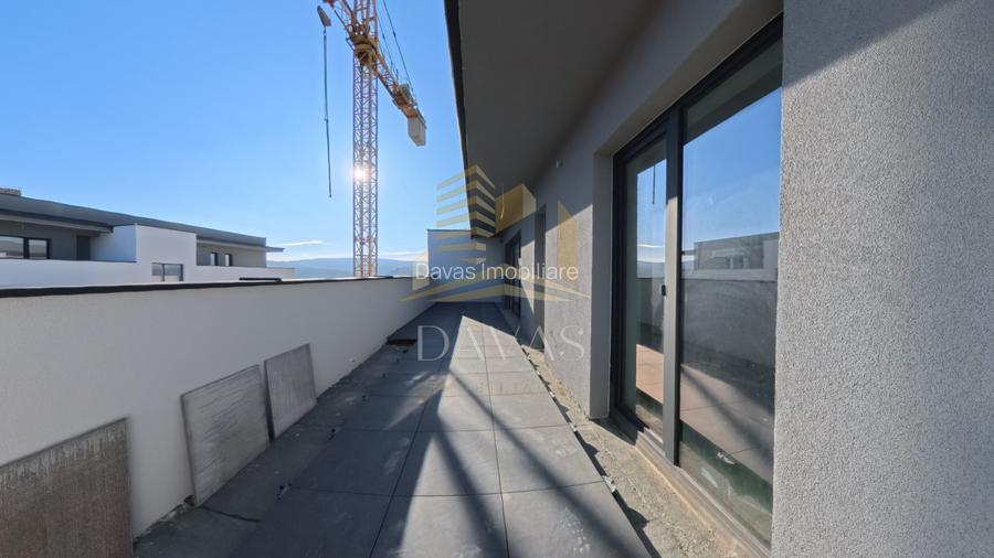 Penthouse de 3 camere semidecomandat - Parcare | Baciu  - 17