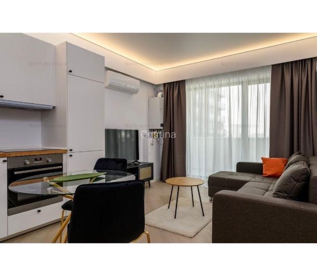 Apartament 2 camere Cortina Nord – complet mobilat + loc parcare inclus - 8