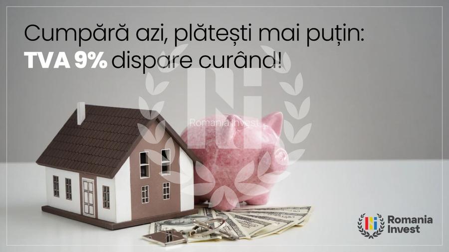 Apartament 1 camera zona de Nord - 49.38 mp utili - 2