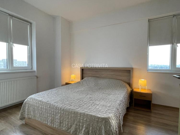 Tomis Nord - bloc 2015,  apartament 2 camere, mobilat si utilat, centrala gaz - 17