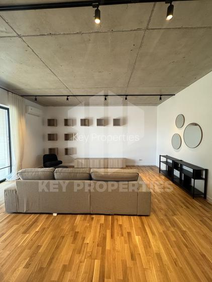 Zona Floreasca, apartament mobilat cu terasa de 20 mp si garaj - 2
