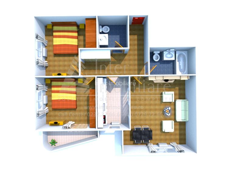 Apartament 3 camere Galata - Arcadia  COD 154166 - 5