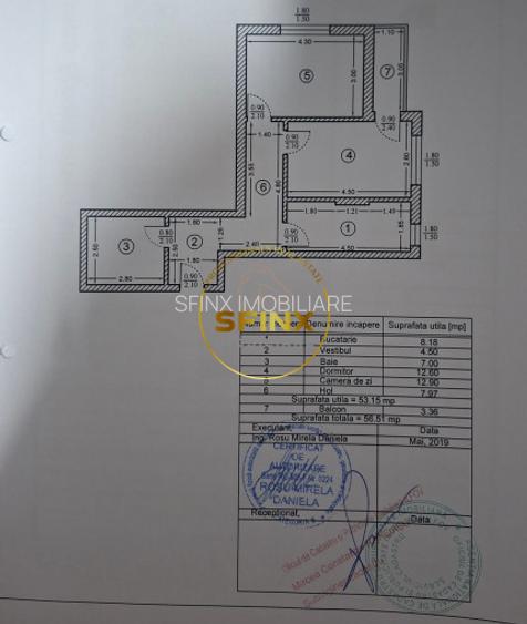 Apartament 2 camere | Militari, Rosu | etaj 1 | 53mp | bloc 2018 | parcare - 8