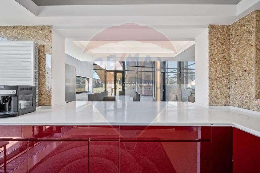 Vilă Futuristă: Eleganță & Inovație la limita pădurii, piscină, 4500mp - 36