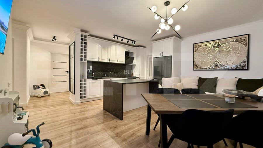 Apartament 3 camere, LUX, 2 bai, 72 mp utili, 2 balcoane, zona Stejarului - 2