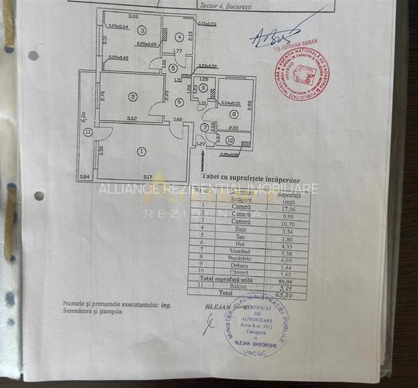 Brancoveanu Ap 3 Camere  Sector 4 - 15