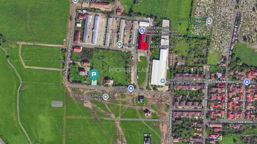 Teren intravilan 501 mp în zona Aradul Nou - 3