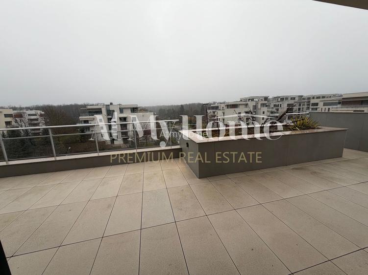 Penthouse superb cu 5 camere, RENOVAT, MOBILAT, 2 parcari, boxa, terasa 186mp - 26