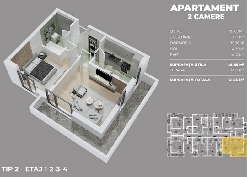2cam.dec,20min metrou D.Leonida,7min Farmacia Tei/STB Paraul Rece