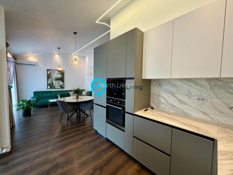 Apartament 3 camere premium renovat, terasa mare Pipera - 37
