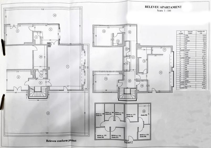 Penthouse tip duplex de vanzare 5 camere zona Floreasca, Bucuresti 474 mp - 1