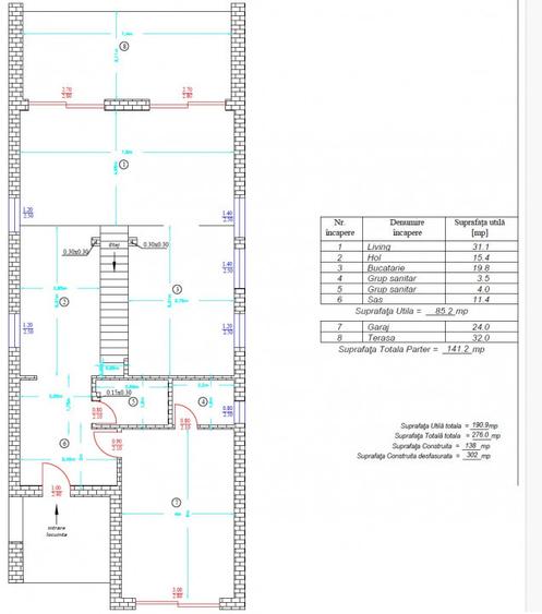 Casa lux 5 camere | 220mp | 0 comision | Corbeanca Paradisul Verde | 572mp teren
