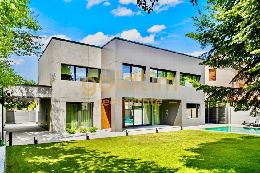 VILA UNICA PE IANCU NICOLAE/DESIGN INTERIOR/PISCINA/PIPERA/SMART HOME/