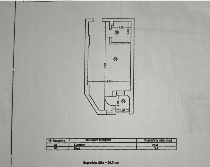 Studio Mamaia Nord prima linie la mare - plaja Azimuth 82000 euro