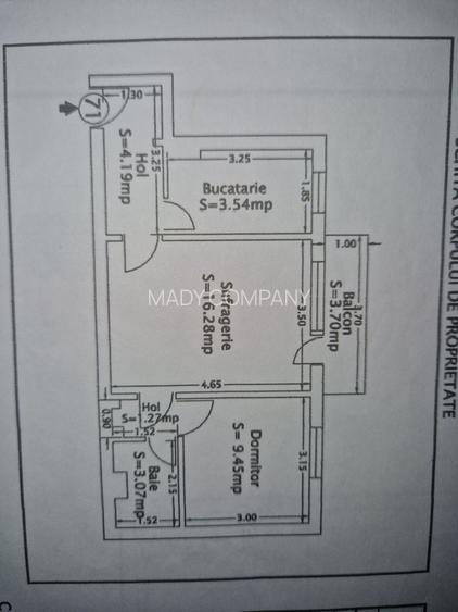 Apartament 2 camere,Tomis Nord, str. Dobrila Eugeniu - 7
