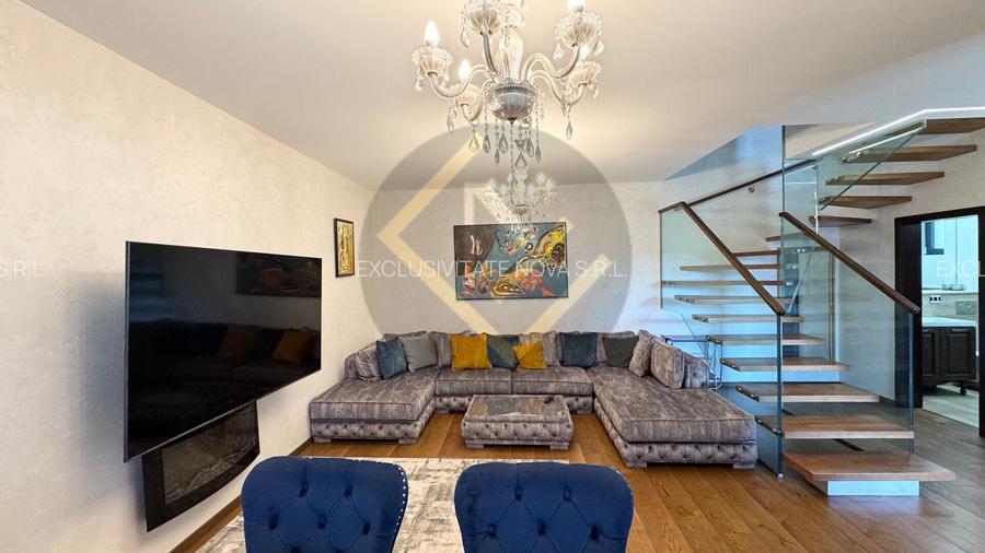 Popasului Residence Vila PREMIUM cu panouri fotovoltaice Cartier cu Paza ! - 3