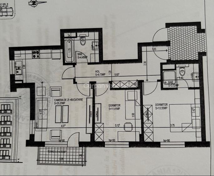 PROPRIETAR | Apartament 3 camere cu grădină proprie și loc de parcare inclus - 15