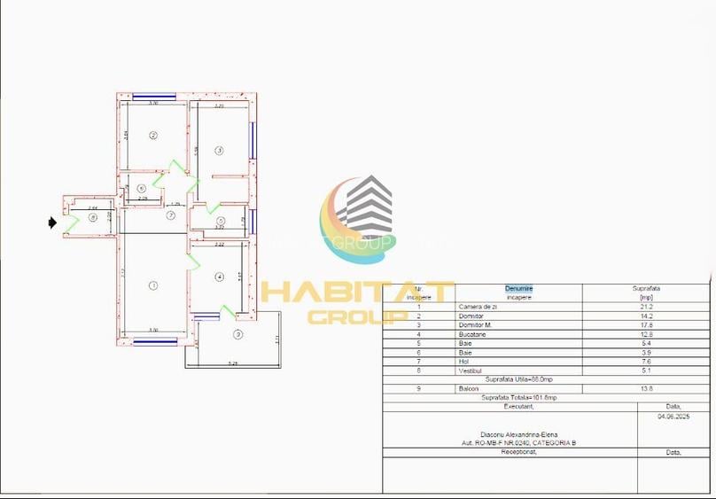 3 camere - imobil NOU - finalizat - acte gata - 14