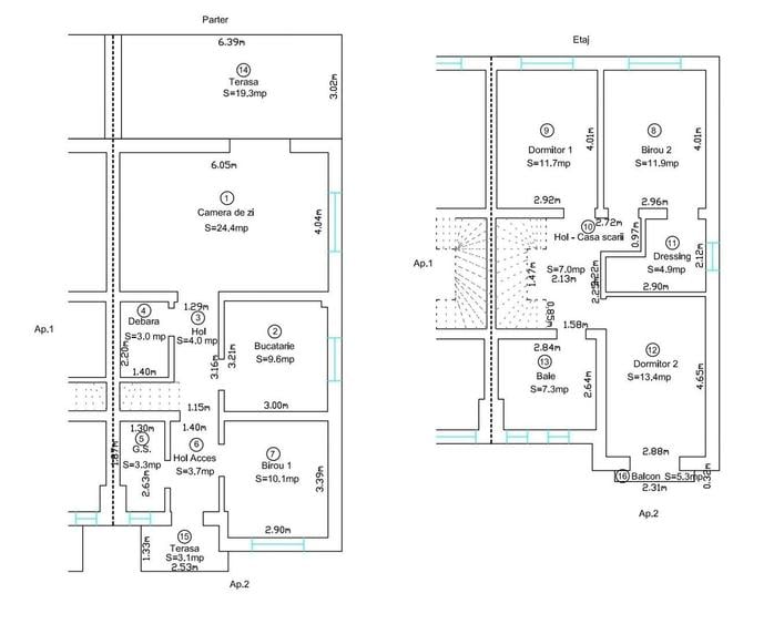 Giroc-Bld. Aviatiei | 5 camere | 3 bai | Bucatarie inchisa | Asfalt