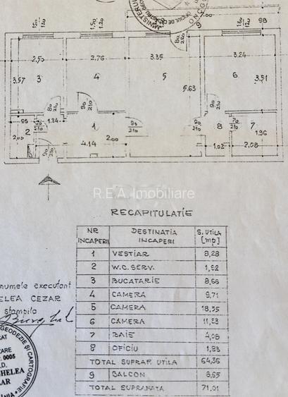 3 camere 71 mp la 5 minute de Parcul IOR, bloc 1983 - 16