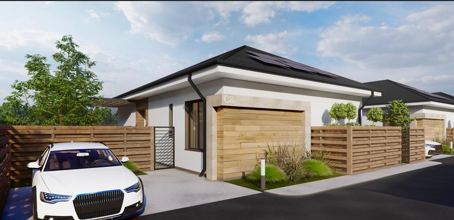 Casa cu sistem ventilatie HVAC | Pompa de caldura | Smart Home | Teren 470 mp