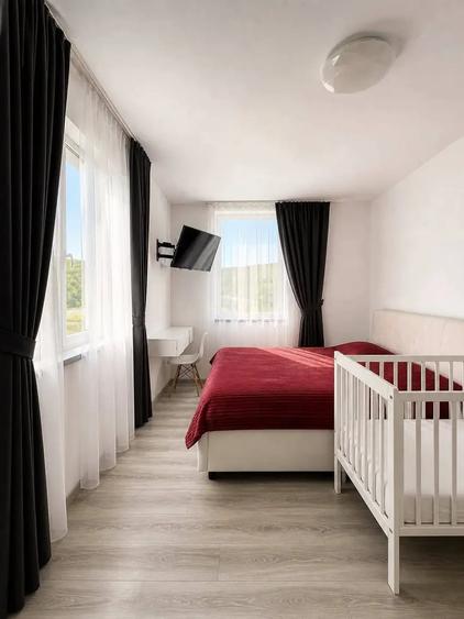 Apartament 2 camere, 46 mp, parter înalt, luminos, dotări de lux