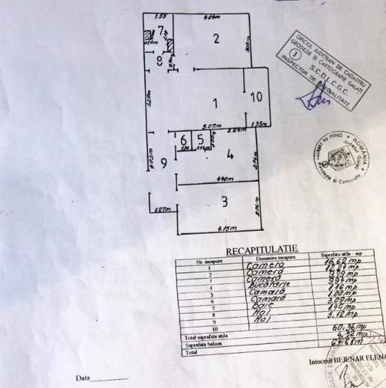 Apartament cu 3 camere in Micro 19 la Parma