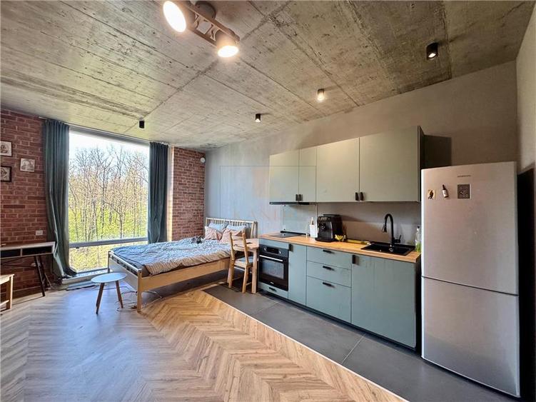 Padurea la fereastra ta– Garsoniera deosebita in LOFT Green Apartments
