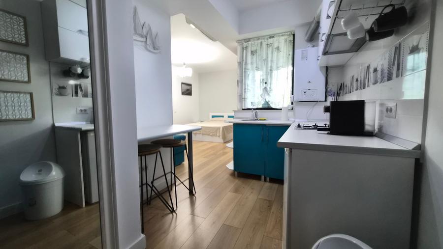 Statiunea Mamaia - Blue Bike Rezidence - studio et 4/8 , mobilat si utilat