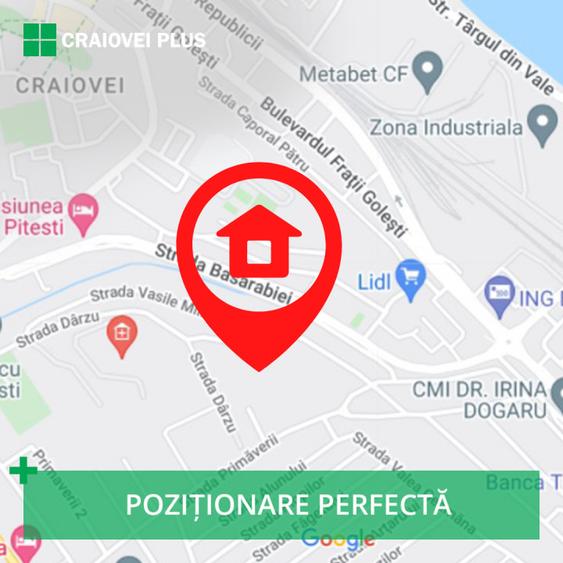 3 camere Craiovei Plus