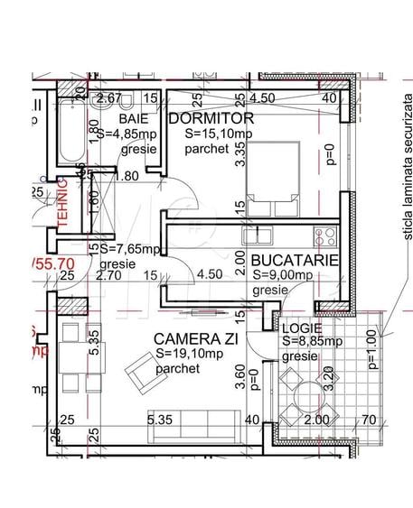 Apartamente Premium 2 camere, Andrei Muresanu- Ansamblu Exclusivist